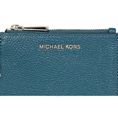 michael kors coin purse teal|Michael Kors keychain coin purse.